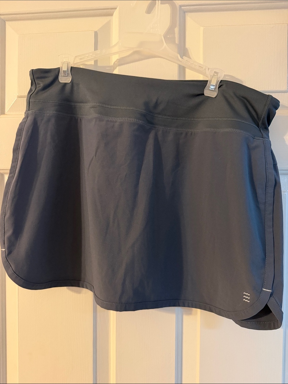 Free Fly Apparel Slate Blue Circle Skort